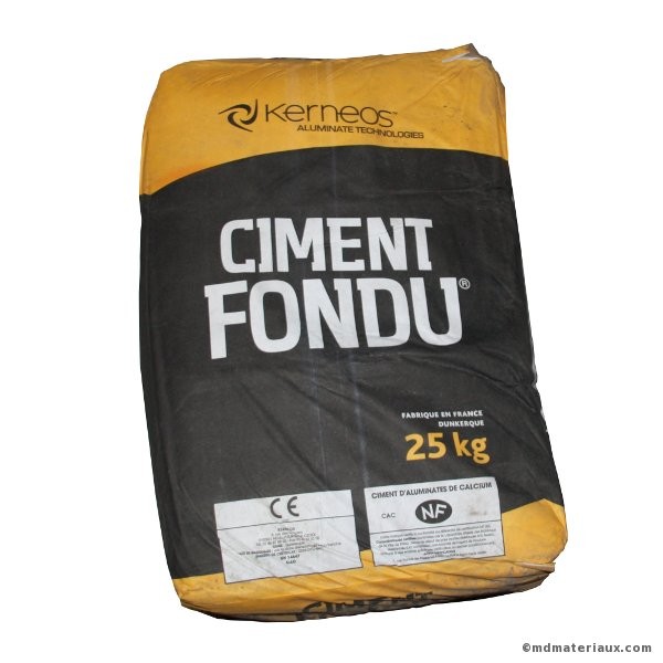 Ciment fondu en sac de 25 Kg