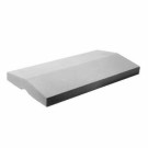Couvre mur béton 2 pentes 60x50 cm pour mur de 54 cm l'u