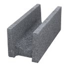 Bloc béton en U pour chainage horizontal 15x20x50 NF, l'u