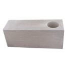 Bloc béton cellulaire de chainage vertical d' angle 20x25x62,7
