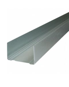 Rail métallique 3m x 90/28mm, l'unité 