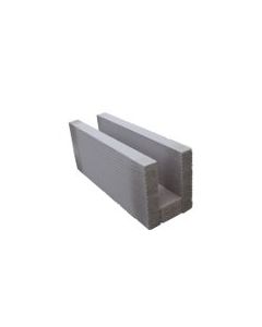 Bloc béton cellulaire de chainage horizontal 15x25x62,5