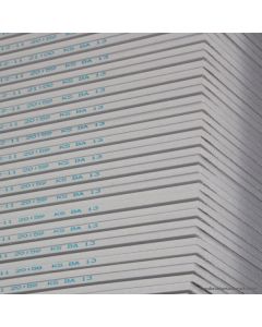 Plaque de plâtre BA 13 NF 2,5x0,6 m, la plaque